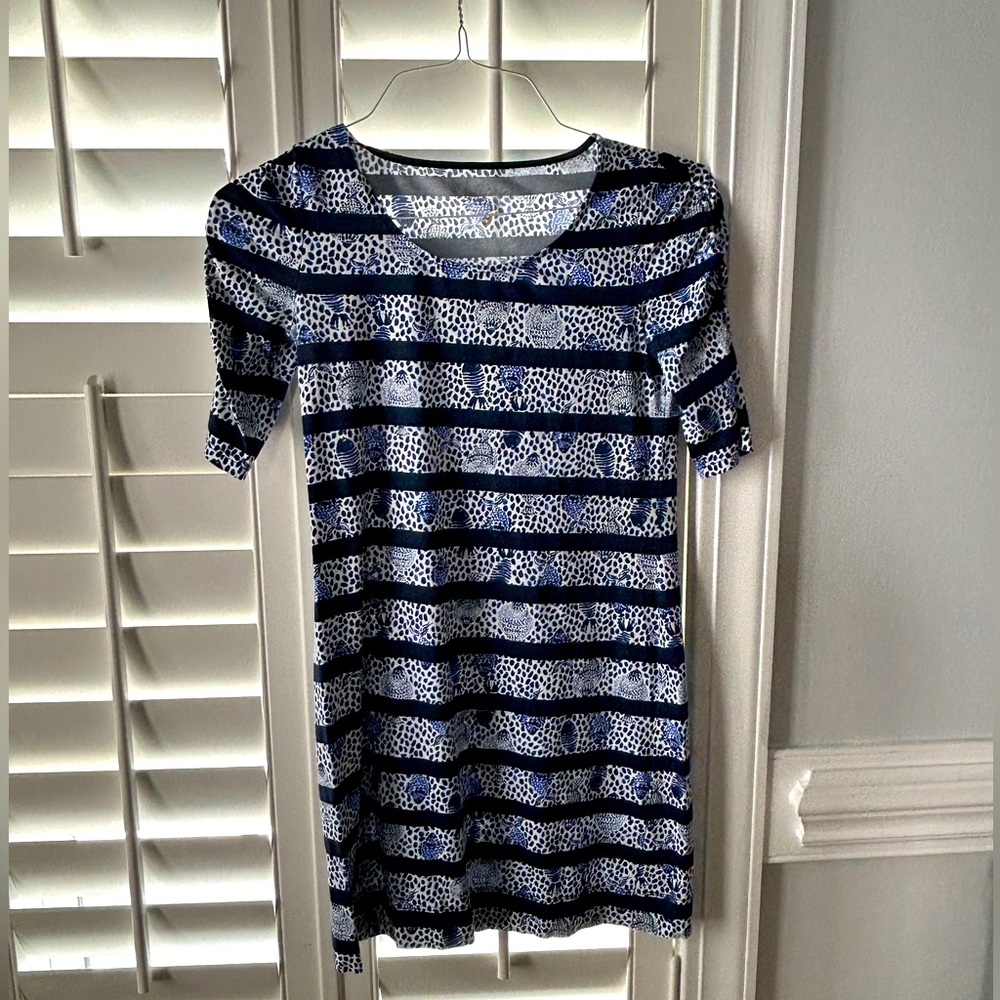 Lilly Pullitzer fish/shells dress XXS